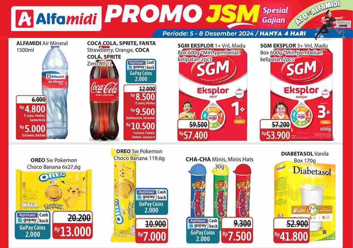Promo JSM Alfamidi Terbaru 6-8 Desember 2024, Cek Katalognya!