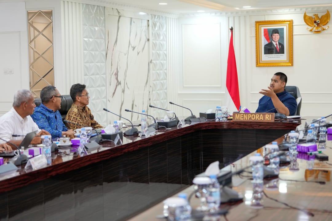 Terima PB PASI, Menpora Dito: Atletik Indonesia Harus Bisa Bersaing di Olimpiade