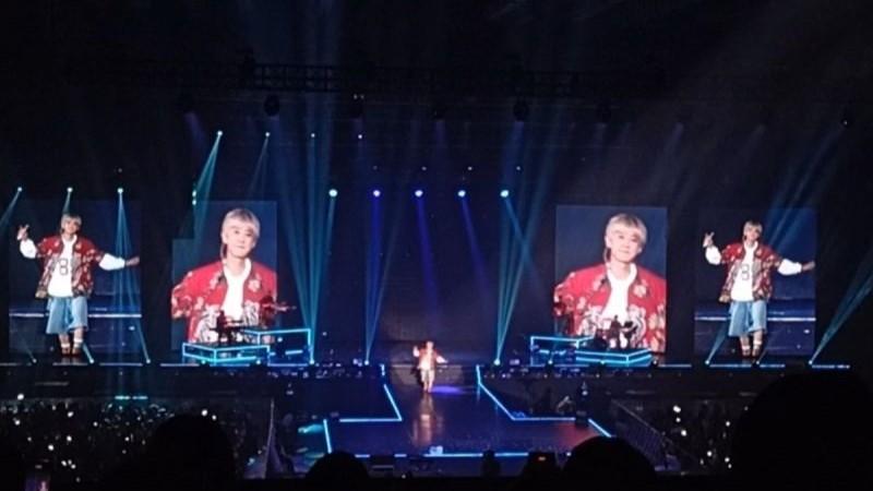 Kejutkan Penggemar, Chanyeol EXO Nyanyikan Lagu Inikah Cinta saat Konser di Jakarta