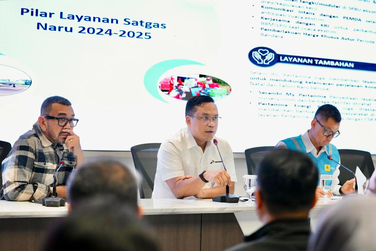 Pertamina Pastikan Kebutuhan Energi Nasional Aman Jelang Nataru 2024/2025
