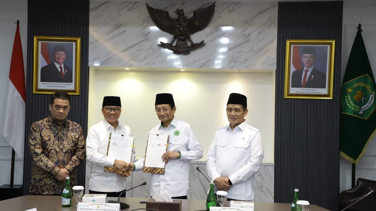Kemenag dan Kemendes Jalin Kolaborasi Bangun Masyarakat Desa