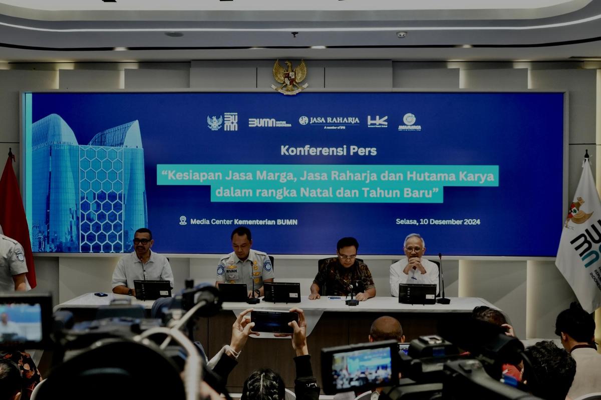 Hutama Karya Fungsikan 4 Ruas Baru Jalan Tol Trans Sumatera untuk Lancarkan Nataru 2024/2025