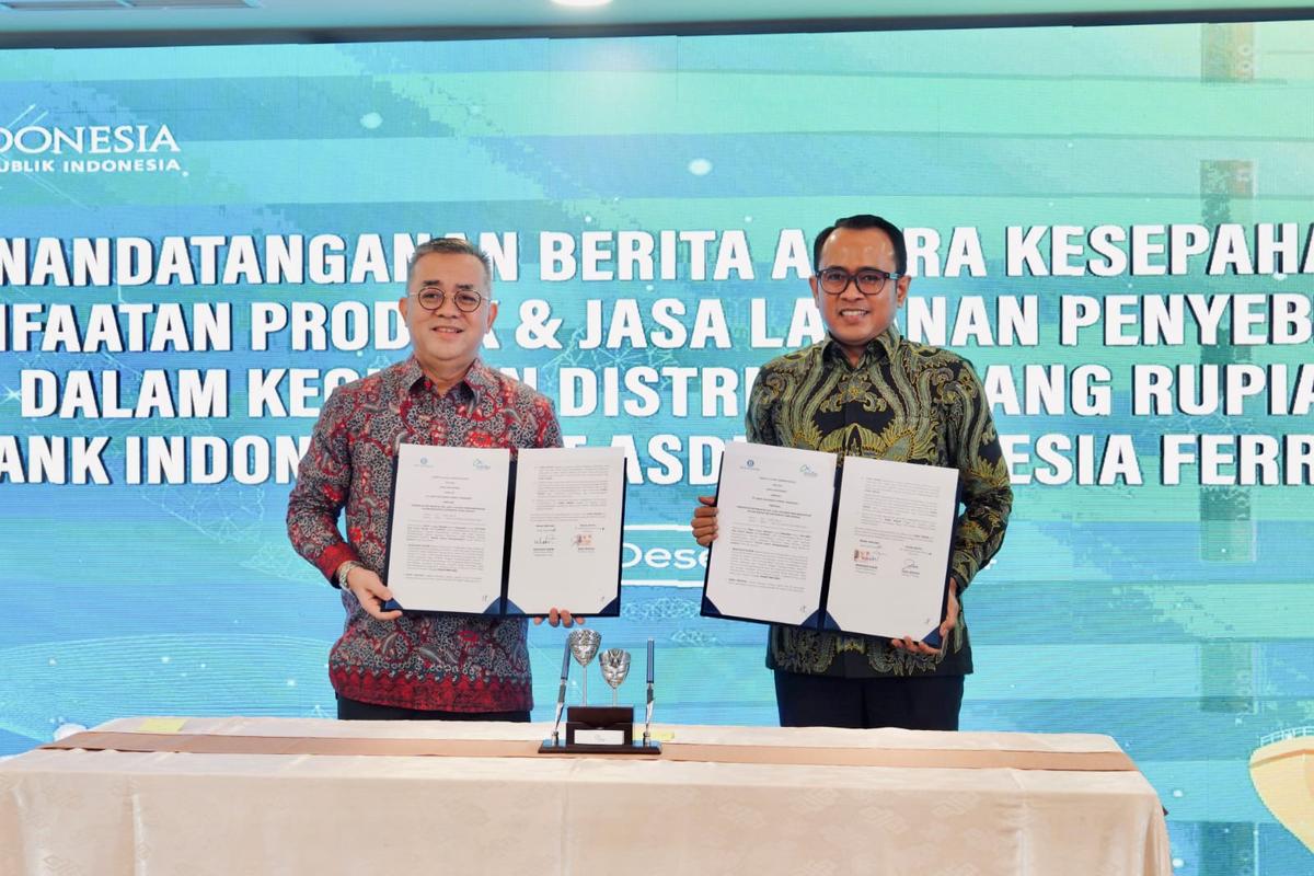 Sinergi ASDP dan Bank Indonesia Perkuat Distribusi Uang Rupiah Hingga ke Pelosok Negeri