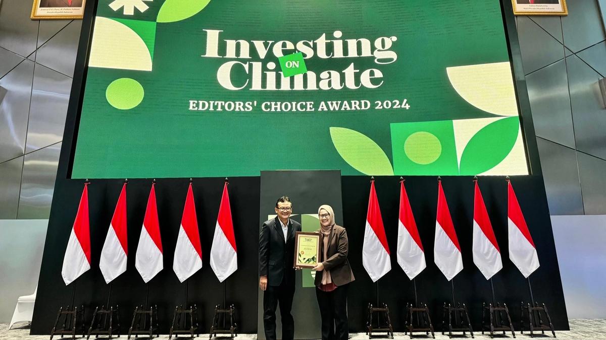 Pertamina Raih Penghargaan atas Komitmen Iklim di Investing on Climate Editor’s Choice Award 2024