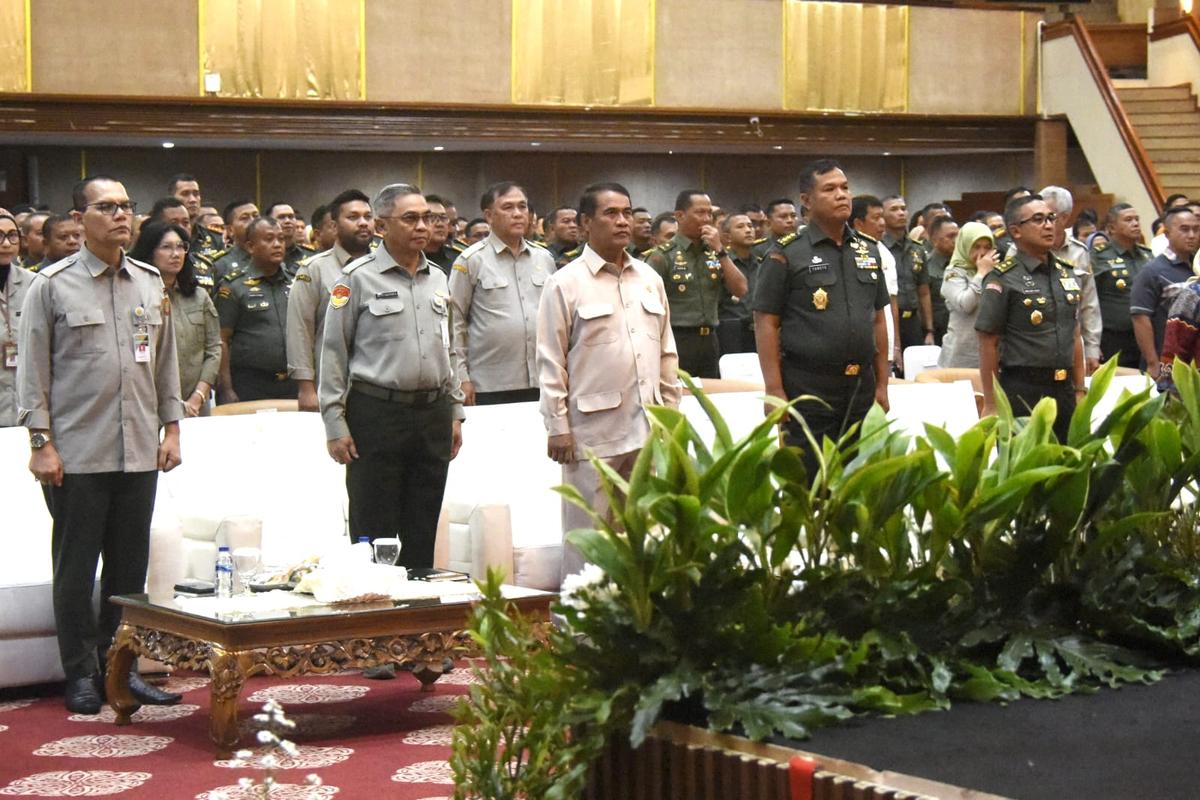 Kementerian Pertanian Perkuat Sinergi dengan TNI AD Wujudkan Swasembada Pangan