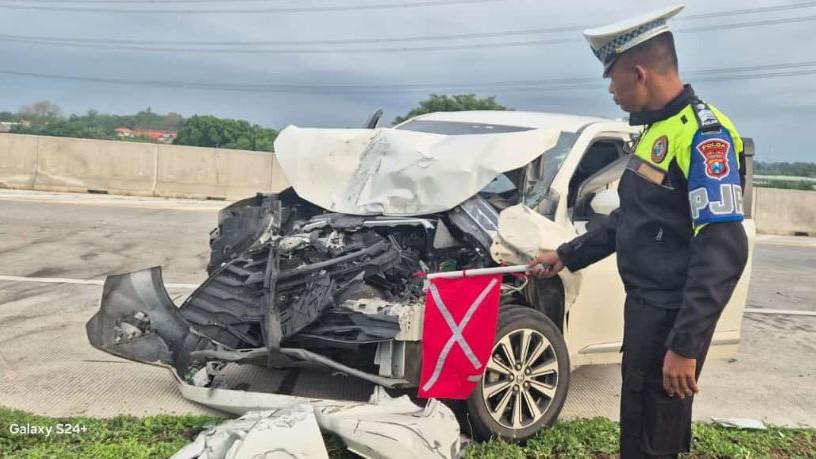 Ini Penyebab Kecelakaan Tewaskan Pelatih Persewangi di Tol Paspro