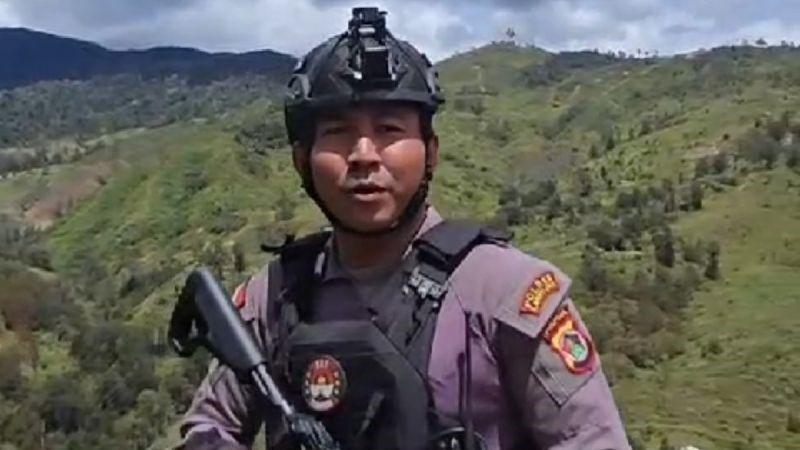 Anggota Polres Lanny Jaya Tewas Dikeroyok OTK, Pistol Dibawa Kabur