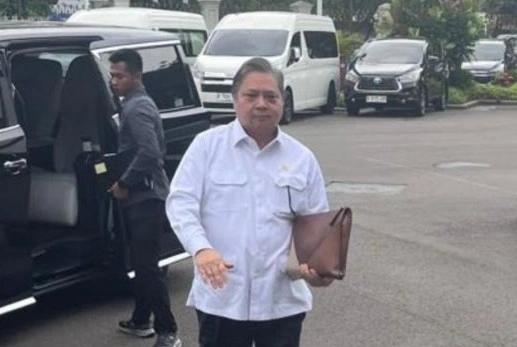 Airlangga hingga Sri Mulyani Kompak Menghadap Presiden di Istana, Bahas Apa Ya?