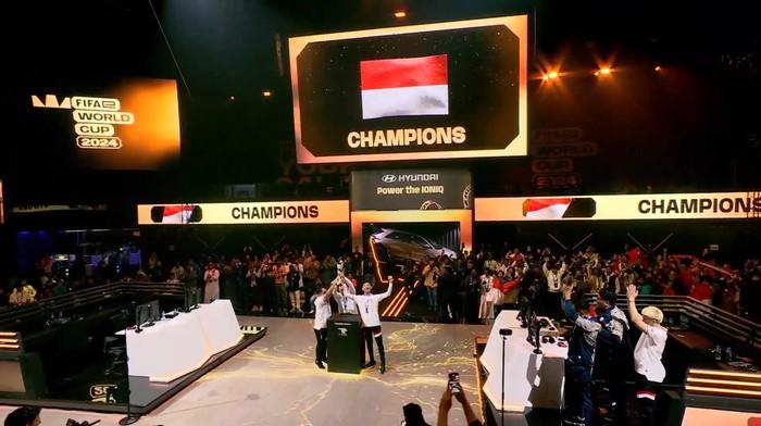 Indonesia Sabet Gelar Juara Dunia FIFAe World Cup 2024 eFootball