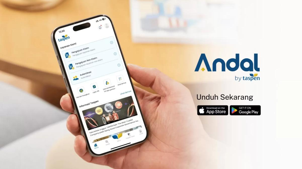 Proses Autentikasi Semakin Praktis dengan Aplikasi Andal by Taspen
