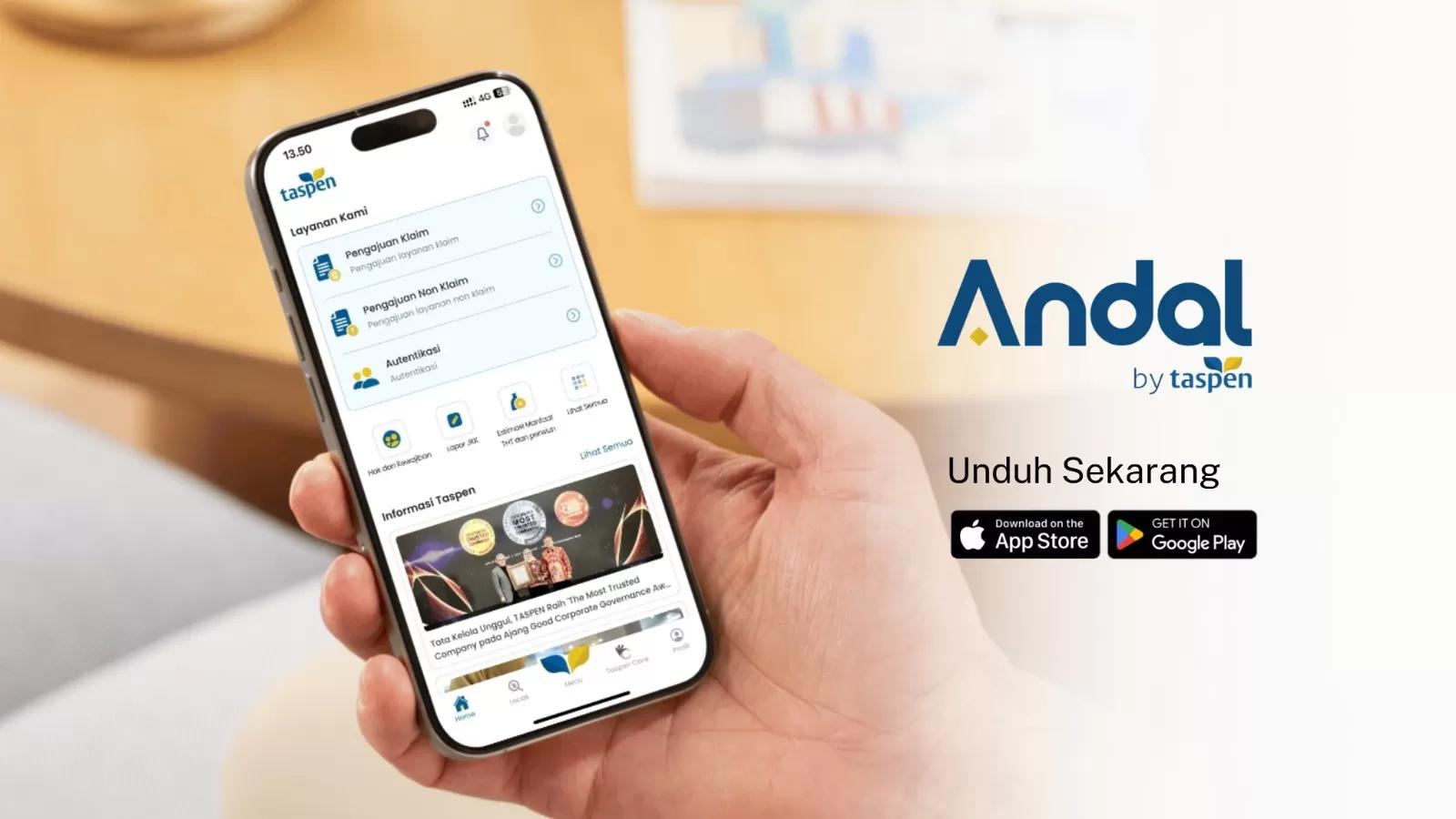 Proses Autentikasi Semakin Praktis dengan Aplikasi Andal by Taspen