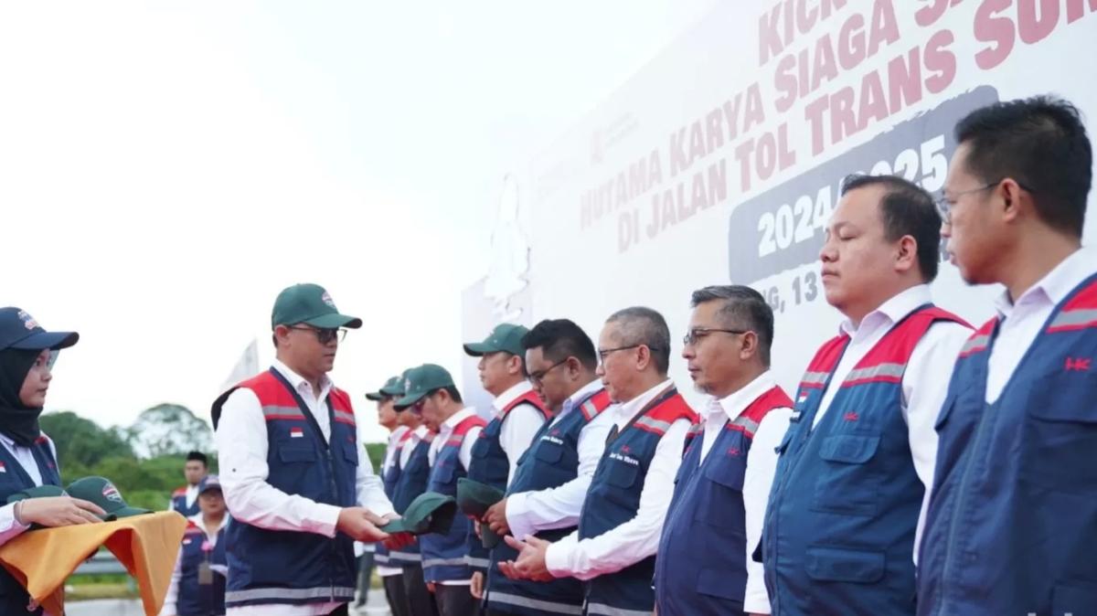 Hutama Karya Gelar Apel Siaga, Siap Layani Arus Libur Natal dan Tahun Baru 2024/2025