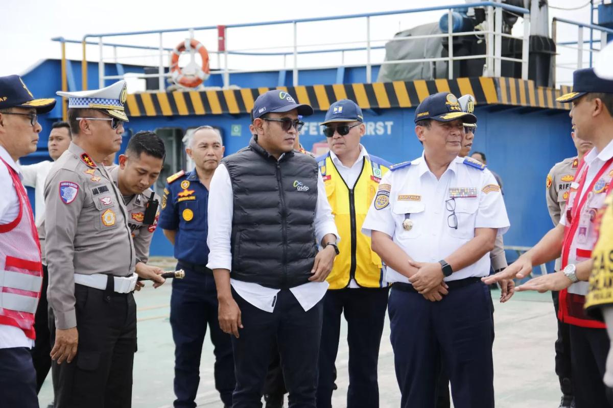 Dukung Simulasi Kesiapan Nataru, ASDP Pastikan Kelancaran Layanan Penyeberangan Merak-Bakauheni