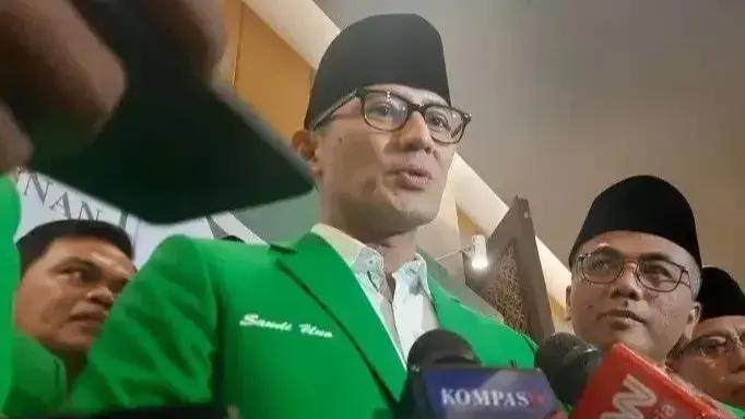 Respons Sandiaga Uno soal Pencalonan Ketum PPP: Tunggu Hasil Mukernas!