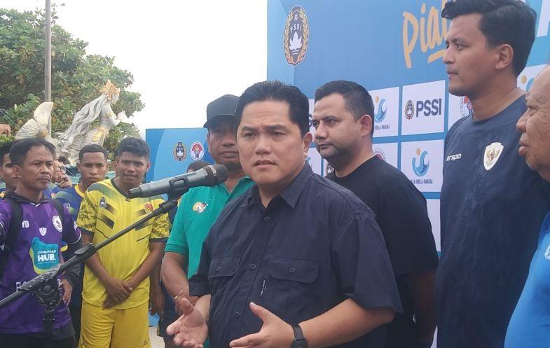 Erick Thohir Puji Performa Timnas Meski Terkalahkan Vietnam