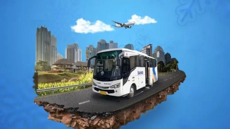 Ke Bandara Soekarno-Hatta Lebih Hemat Naik Damri, Dapatkan Promo Special Nataru Bye 20.24