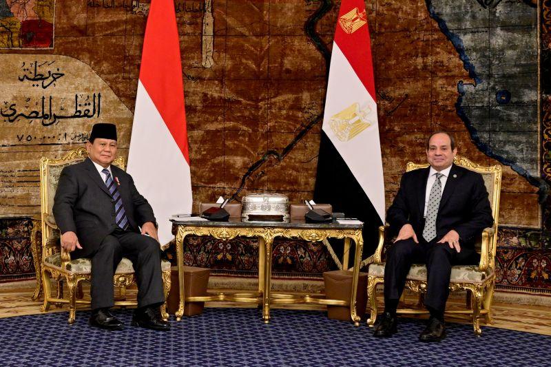 Prabowo Kirim Delegasi Tingkat Tinggi untuk Percepat Kerja Sama Ekonomi dengan Mesir