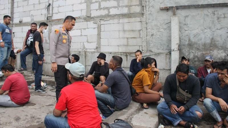 Penggerebekan Kampung Boncos, 31 Pengguna Narkoba Diamankan