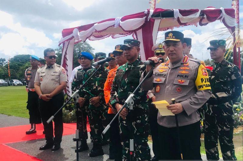 Kapolri: 141.605 Personel Gabungan untuk Pengamanan Nataru
