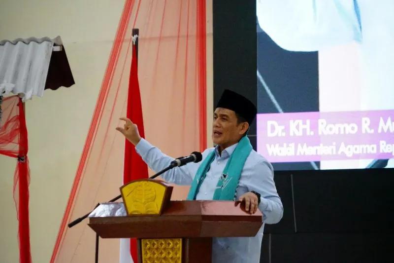 Wamenag RI Tekankan Komitmen Layani Seluruh Pemeluk Agama