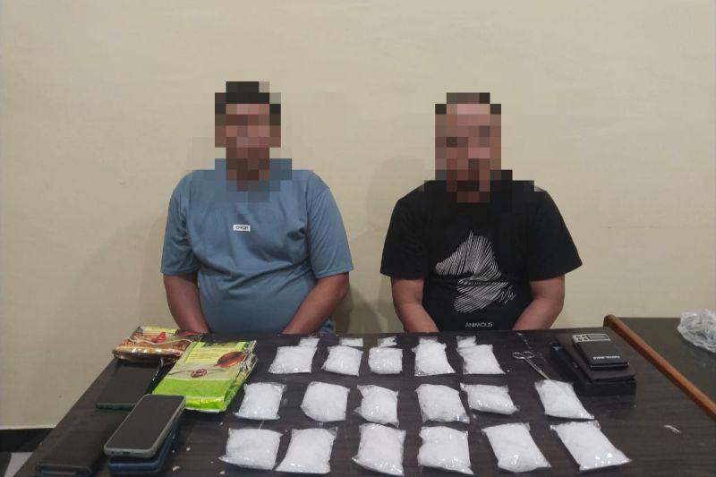 2 Tersangka Pengedar 1,7 Kilogram Sabu-Sabu Ditangkap Polres Aceh Tamiang
