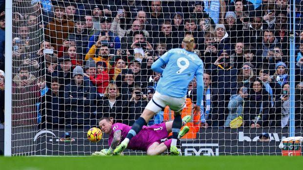 Haaland Gagal Penalti, Man City Ditahan Imbang Everton