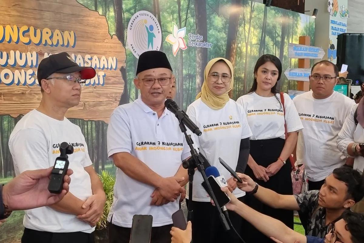 Mendikdasmen Luncurkan Gerakan Tujuh Kebiasaan Anak Indonesia Hebat