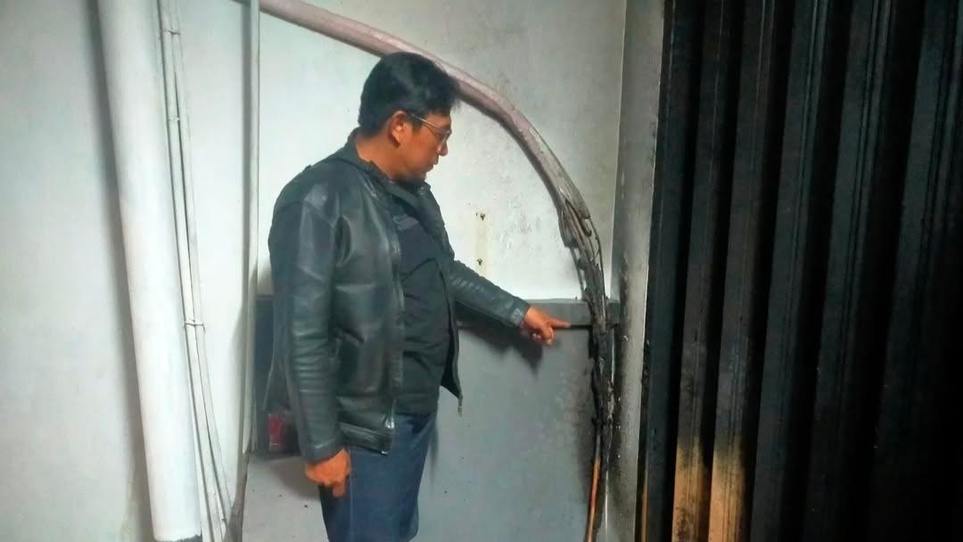 Kantor Media Lokal di Bogor Diduga Dibakar OTK, Polisi Turun Tangan
