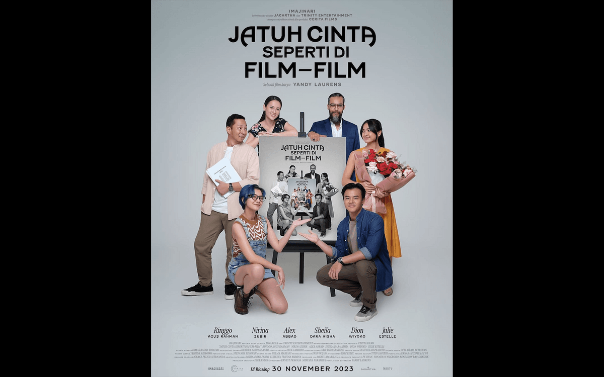 Cara Nonton Jatuh Cinta Seperti di Film-Film, Bukan di LK21, Rebahin dan IDLIX