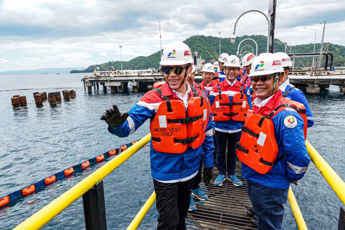 Komisaris Utama Pertamina Tinjau Sarfas BBM, LPG dan Avtur di Bali