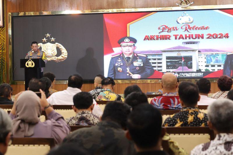 Sepanjang 2024 Polri Sita Narkoba Senilai Rp8,6 Triliun, 40 Juta Diselamatkan