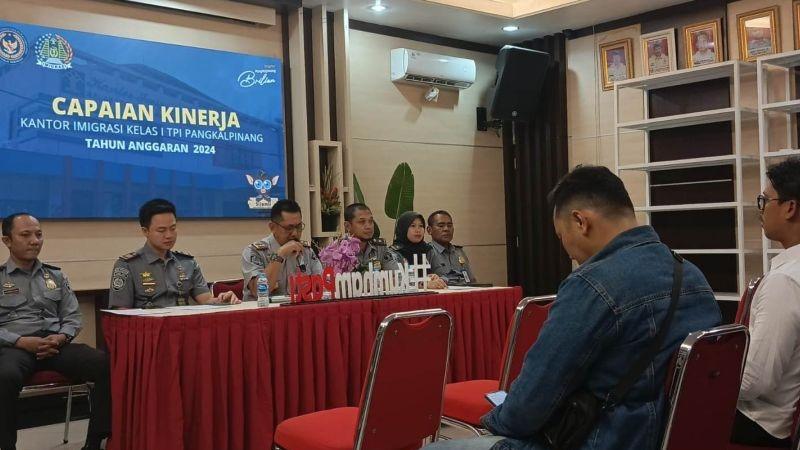 Langgar Undang-undang Imigrasi, WN Nigeria di Pangkalpinang Terancam 5 Tahun Penjara