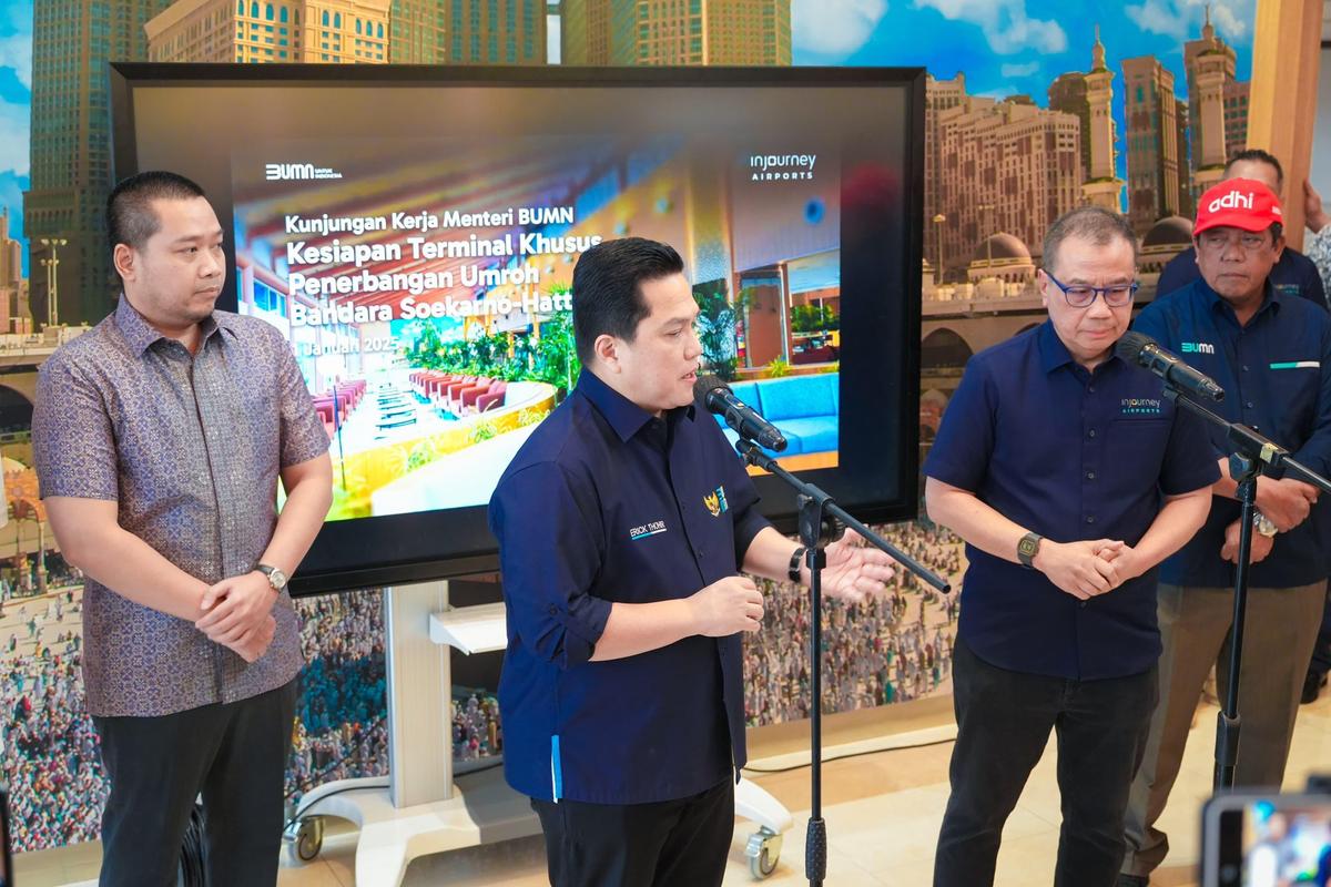 Alasan Erick Thohir Batalkan Pembangunan Terminal 4 Bandara Soekarno-Hatta