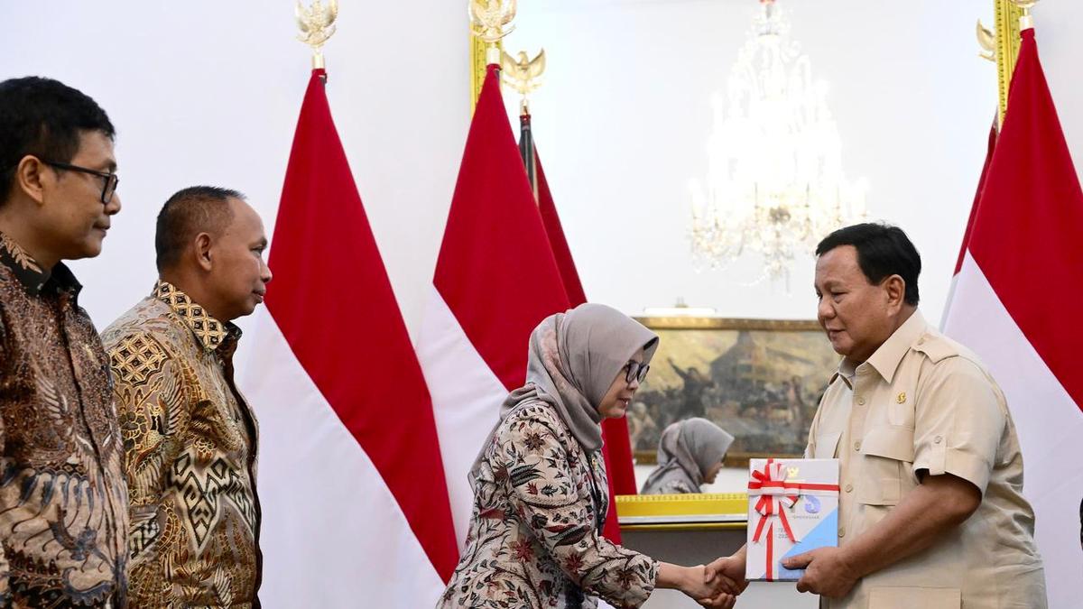 Presiden Prabowo Terima IHPS 1 Tahun 2024 dari BPK