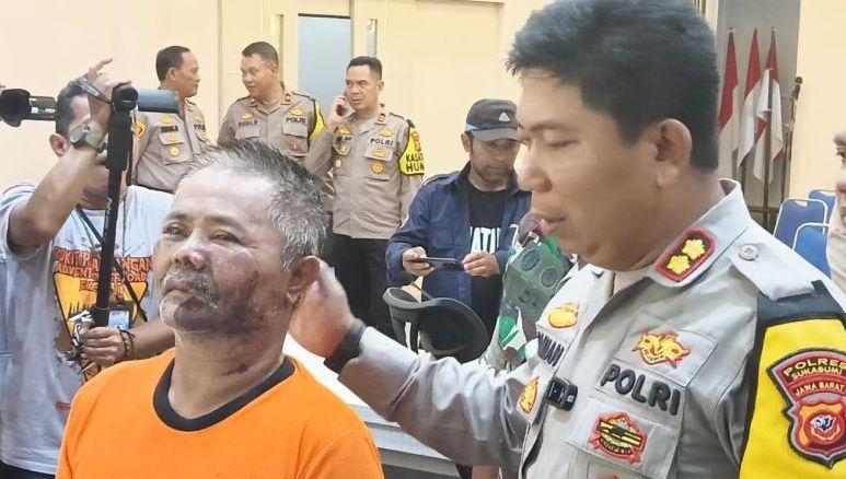 Terungkap! Suami Siram Air Keras ke Istri di Sukabumi Sudah Terencana