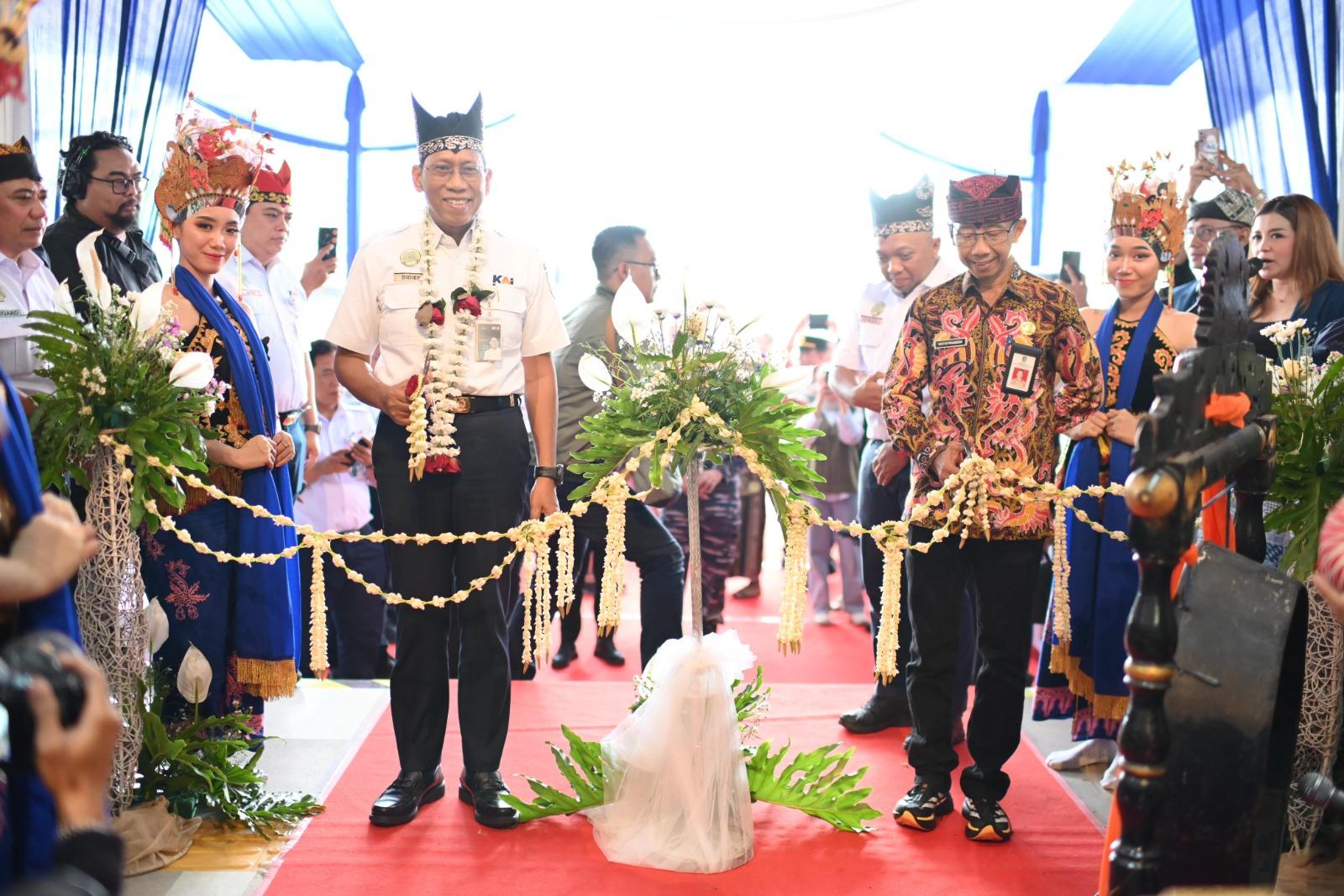 Dukung Pariwisata, KAI Resmikan Penataan Stasiun Banyuwangi Kota