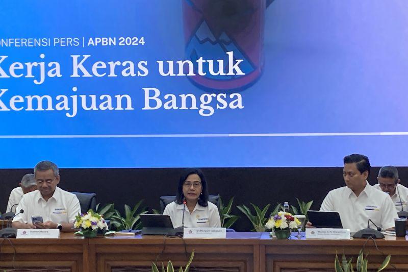 Sri Mulyani Sebut Defisit APBN 2024 Sebesar 2,29 Persen Sesuai Target