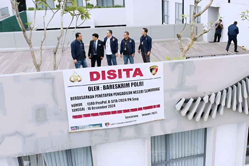 Bareskrim Sita Hotel Aruss Semarang terkait TPPU Judi Online