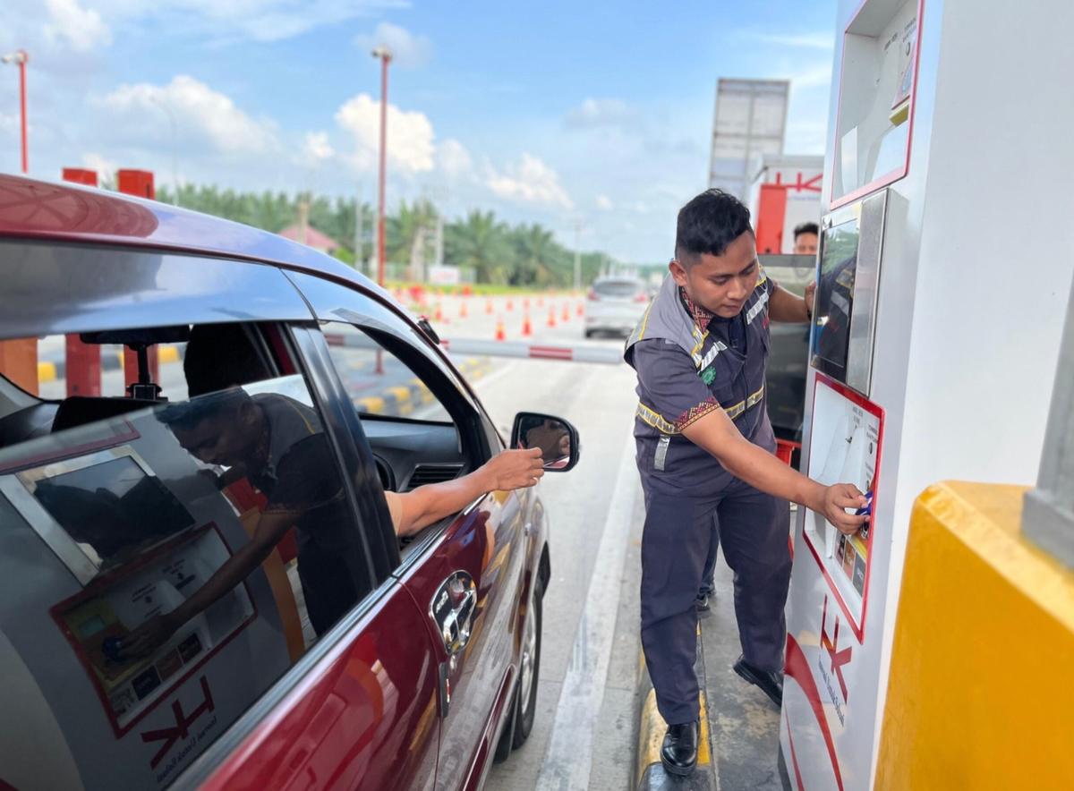 Hutama Karya Catat 2,2 Juta Kendaraan Melintas di Jalan Tol Trans Sumatera saat Nataru 2024/2025