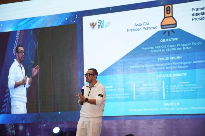 Dukung Asta Cita Presiden, Kementerian BUMN Gelar Workshop Penggunaan AI dalam Komunikasi Medsos