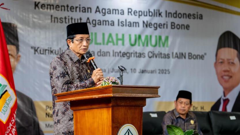 Menag Dorong IAIN Bone Tingkatkan Fasilitas dan Kualitas Akademik