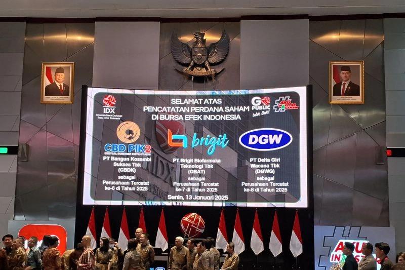 Total Tercatat 951 Saham setelah 3 Perusahaan Baru ‘Listing’ di BEI