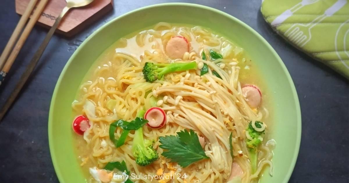 Cocok Disantap Saat Hujan, Ini Resep Seblak Jamur Enoki