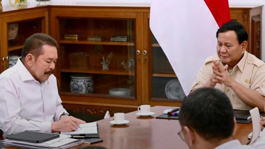 Presiden Prabowo Panggil Jaksa Agung dan Jajaran Jaksa Agung Muda