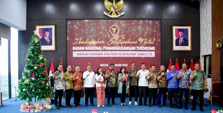Kepala BNPT Hadiri Silaturahmi Natal 2024: Perkuat Persatuan dan Semangat Toleransi