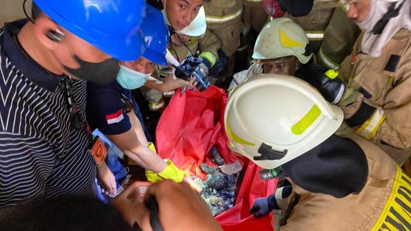 1 Korban Tewas Kebakaran Glodok Plaza Ditemukan