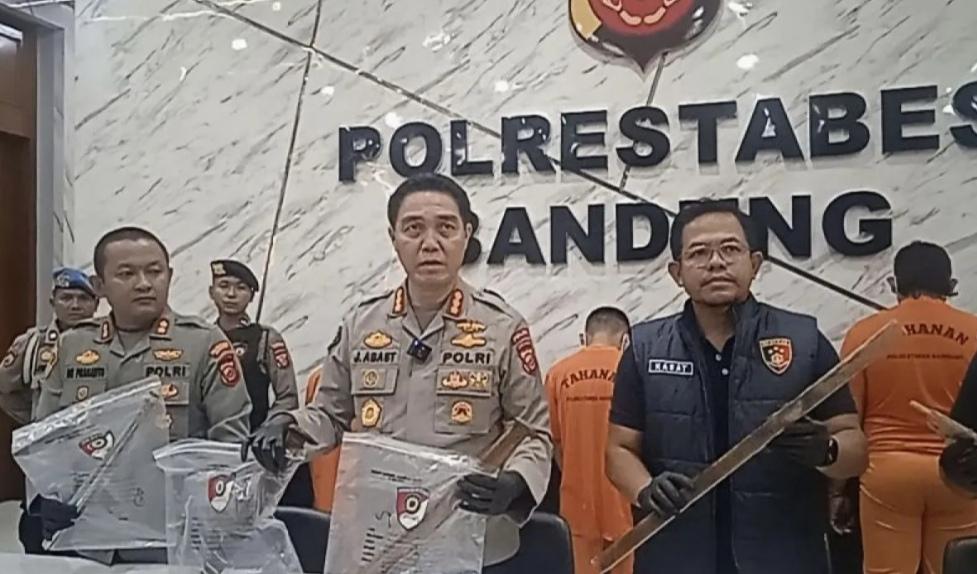 5 Anggota GRIB Diringkus Kasus Penyerangan Markas PP di Bandung