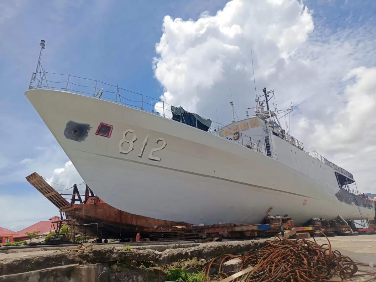 PT PAL Rampungkan Modernisasi Kapal Perang Milik TNI AL