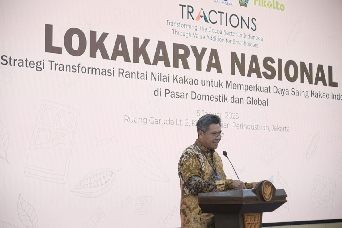 Kemenperin Perkuat Daya Saing Kakao Indonesia di Pasar Domestik dan Global