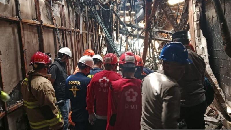 1 Jenazah Tak Dikenali Korban Kebakaran Glodok Plaza Kembali Ditemukan